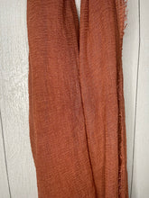 Load image into Gallery viewer, Burnt Orange Cotton Crinkle
